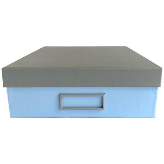 Ledah Pastels Storage Box A4 Blue