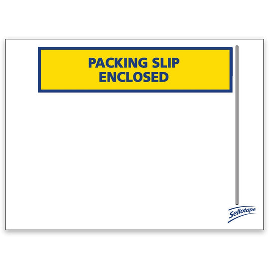 Sellotape Labelopes Packing Slip Enclosed 115x155mm 1000/Box