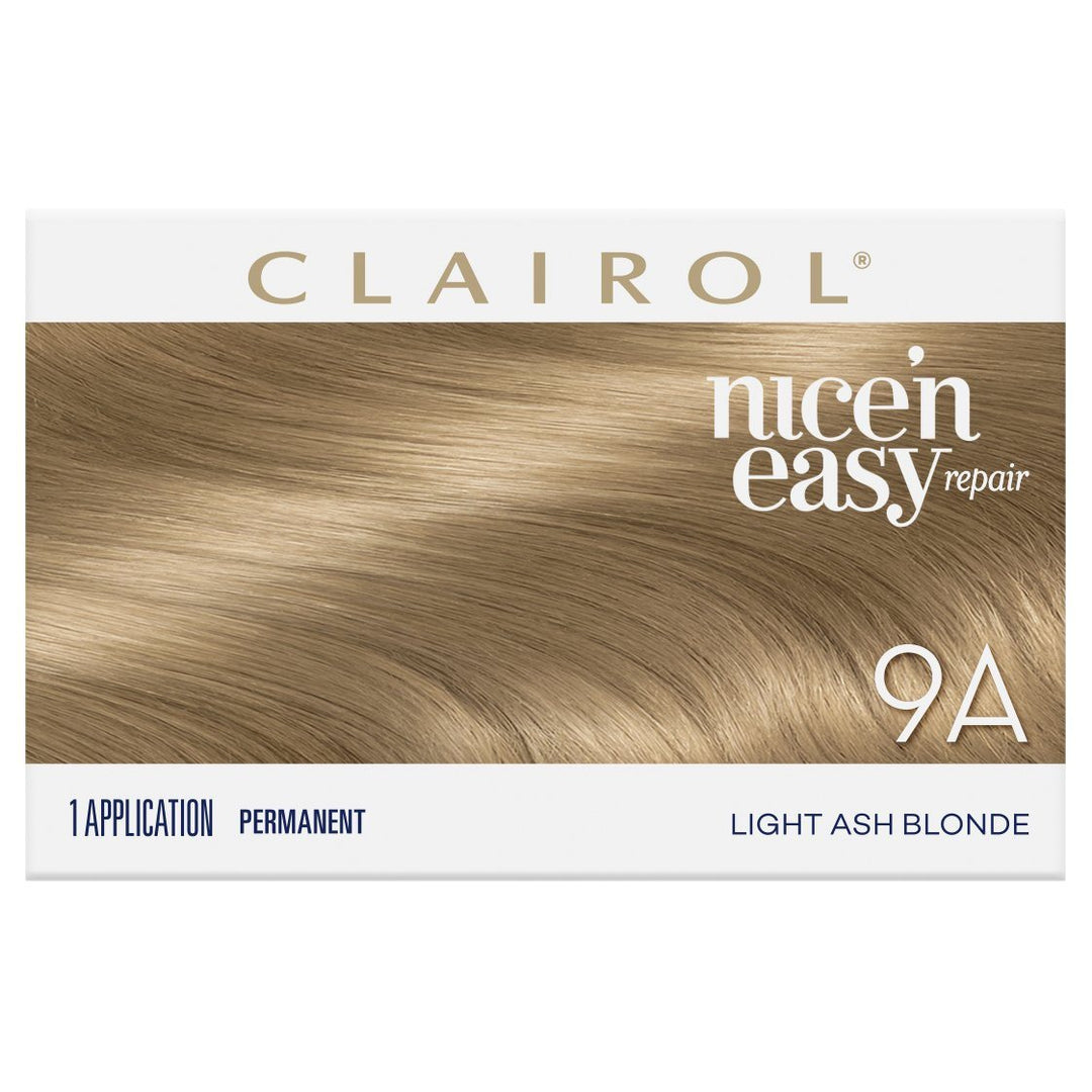 Clairol Nice'n Easy Repair PERMANENT Hair Colour - 9A Light Ash Blonde