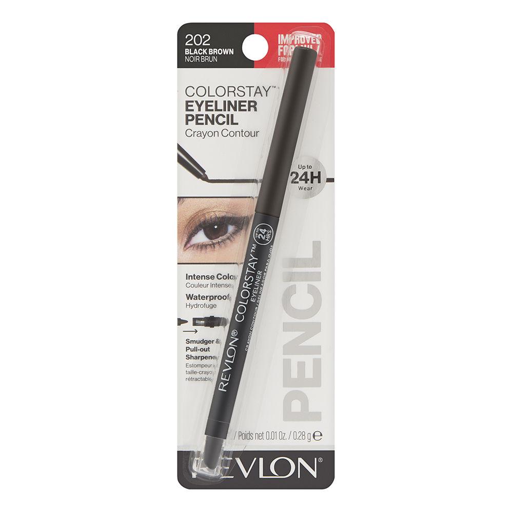 Revlon Colorstay Eyeliner Pencil - 202 Black Brown
