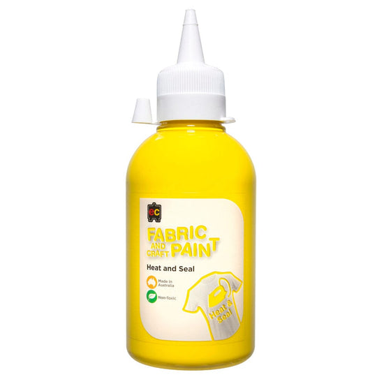 EC Paint Fabric and Craft Yellow 250ml