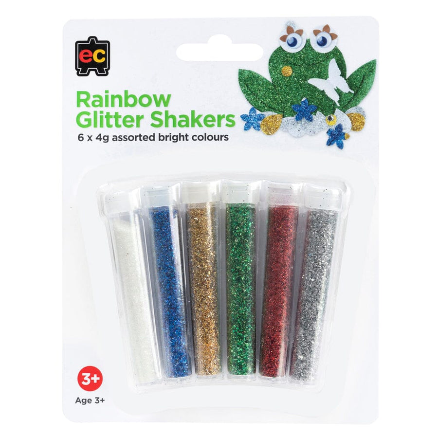 EC Glitter Shakers Rainbow Pack 6 x 4g