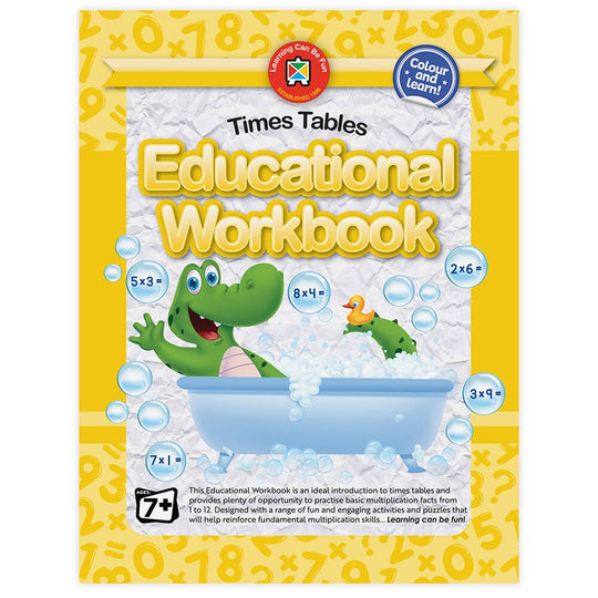 LCBF Educational Workbook Times Tables