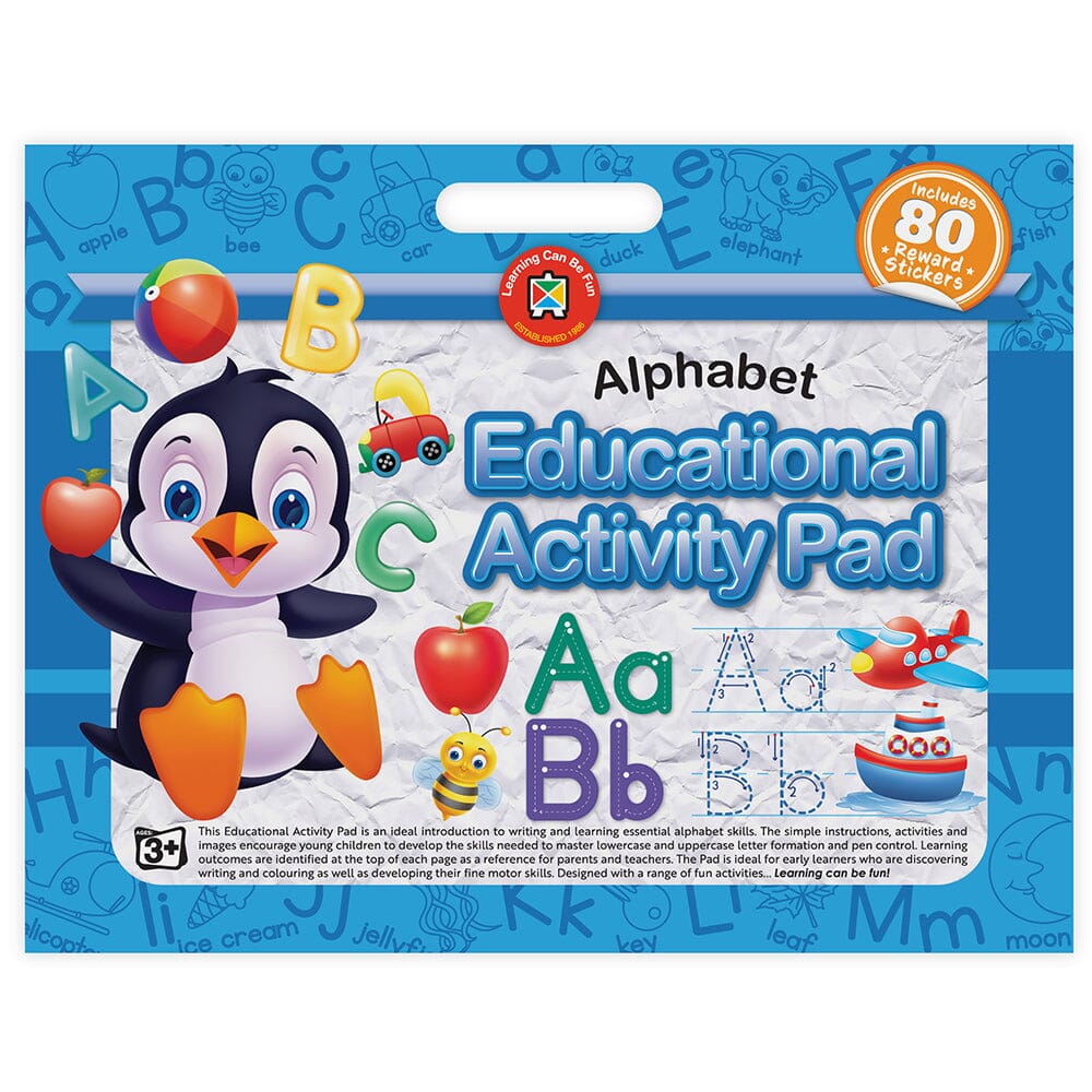 LCBF Educational Activity Pad Alphabet