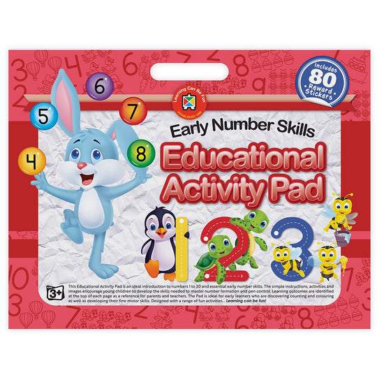 LCBF Educational Activity Pad Early Number Skills