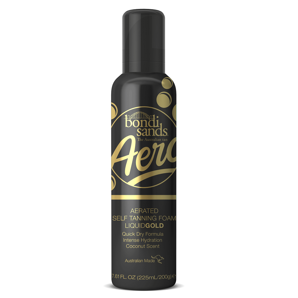 Suitable For: Most skin tones and time poor tanners. Light As Air, Effortlessly Golden. Experience the next generation in self tan with Bondi Sands Aero Liquid Gold, an aerated self tanning foam. Enriched with Argan Oil and infused with the scent of cocon