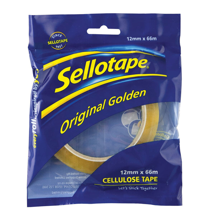 Sellotape 1105 Cellulose 12mmx66m