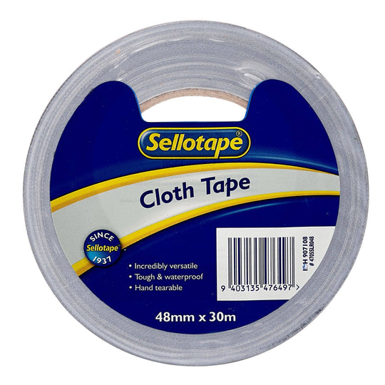 Sellotape 4705S Cloth Silver 48mmx30m