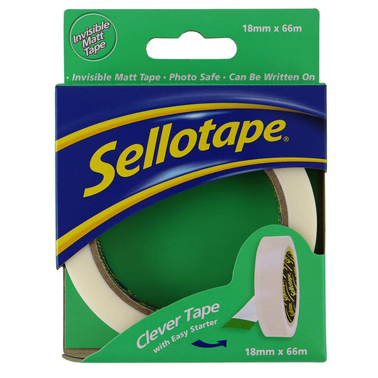 Sellotape Clever Tape 18mmx66m