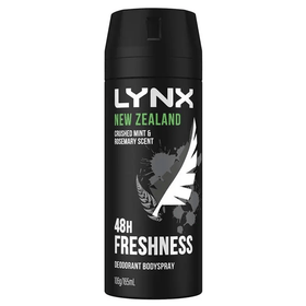 Lynx Deodorant NEW ZEALAND Body Spray 165mL