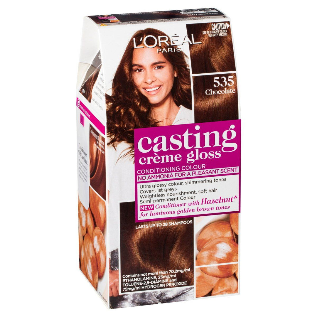 L'Oréal Paris Casting Crème Gloss Conditioning Hair Colour - 535 Chocolate