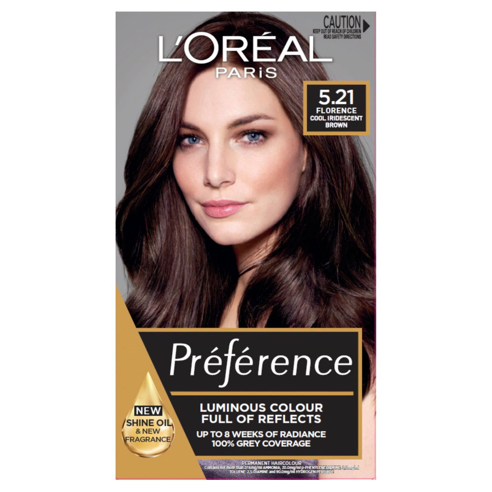 L'Oréal Paris Préférence Luminous Hair Colour - 5.21 Florence