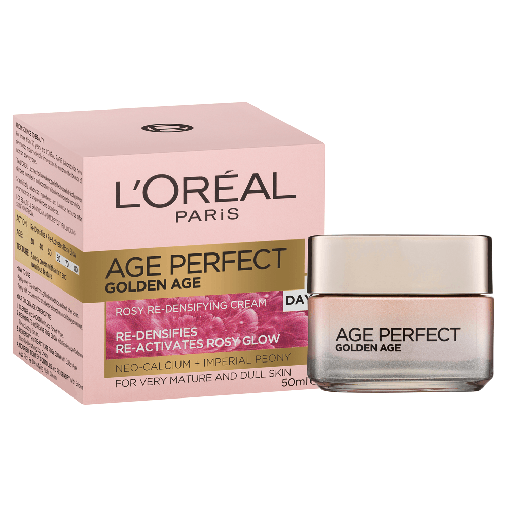 L'Oréal Paris Golden Age Rosy Re-Densifying Day Cream 50mL