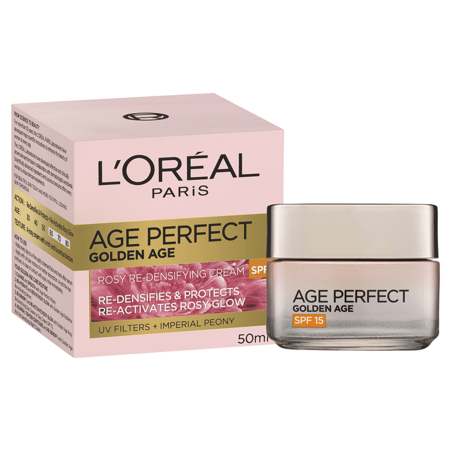 L'Oréal Paris Age Perfect Golden Age Re-Densifying Spf15 Day Cream 50mL