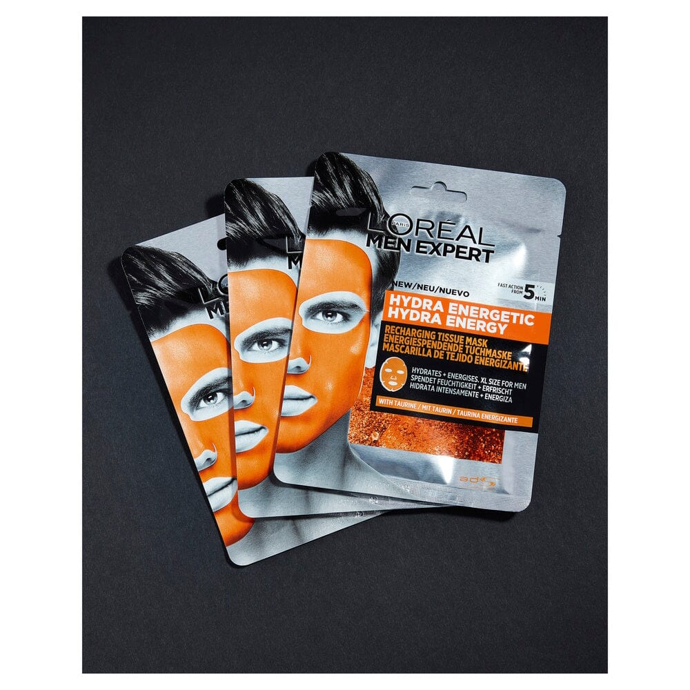 L'Oréal Paris Men Expert Hydra Energetic Recharging Tissue Mask