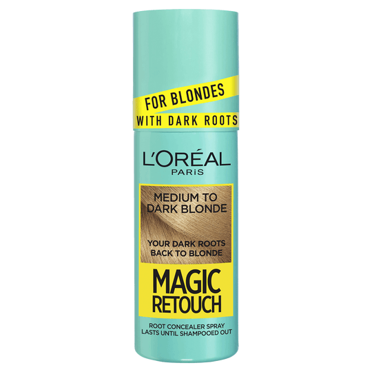 L'Oréal Paris MAGIC RETOUCH Root Concealer Spray for Blondes with Dark Roots - Medium To Dark Blonde