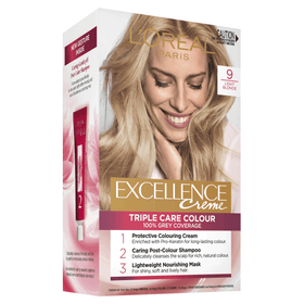 L'Oréal Paris Excellence Creme Hair Colour - 9 Light Blonde