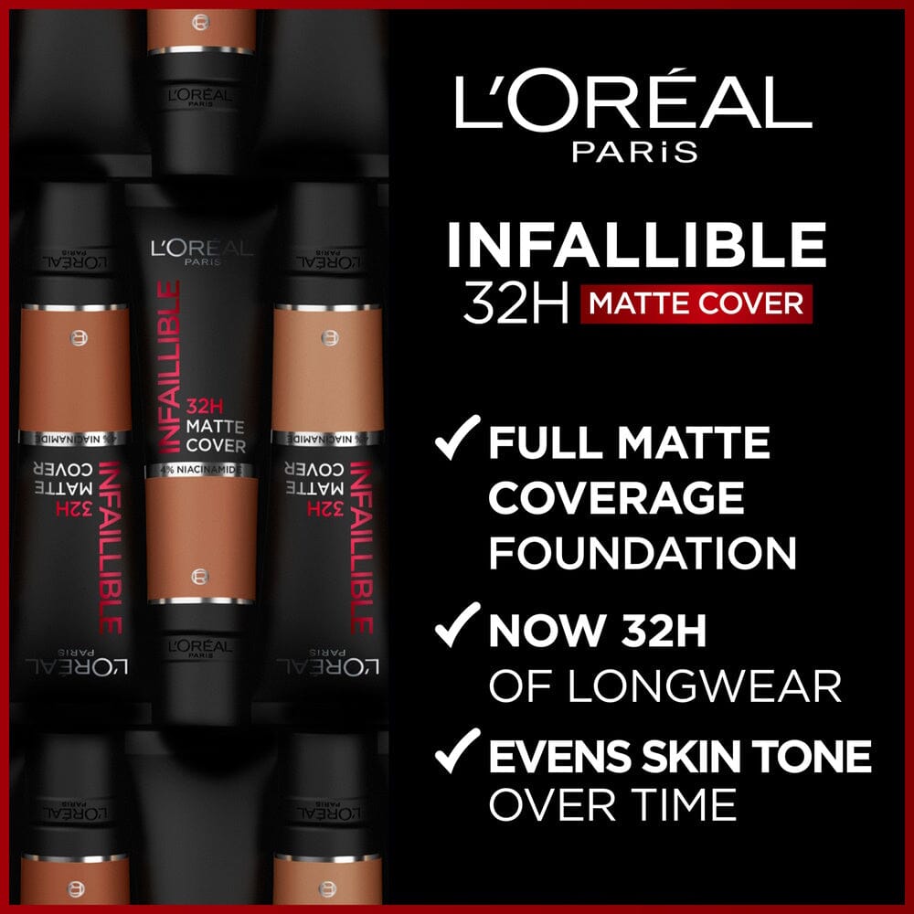 L'Oréal Paris INFAILLIBLE 32H Matte Cover Foundation
