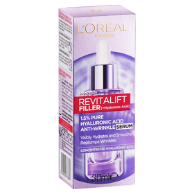 L'Oréal Paris Revitalift Facial Serum Filler 30mL