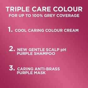L'Oréal Paris EXCELLENCE Cool Creme Triple Care Colour - 6.11 Ultra Ash Dark Blonde