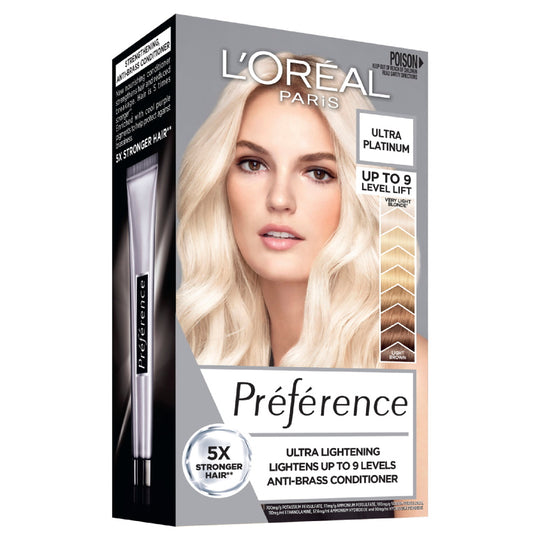 L'Oréal Paris Préférence Ulta Lightening Hair Colour - Ultra Platinum