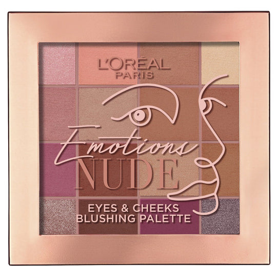 L'Oréal Paris Emotions NUDE Eyes & Cheeks Blushing Palette