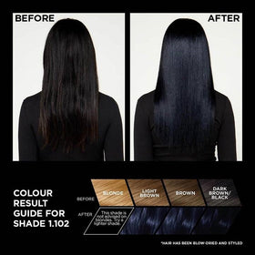 L'Oréal Paris Préférence VIVIDS Permanent Gel Hair Colour - Blue Black 1.102 Le Marais