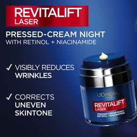 L'Oréal Paris Revitalift Laser Retinol Pressed Cream Night 50mL