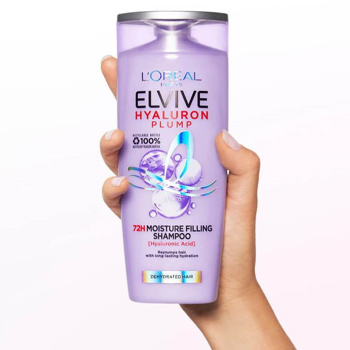L'Oréal Paris ELVIVE Hyaluron Plump 72H Moisture Filling Shampoo 300mL