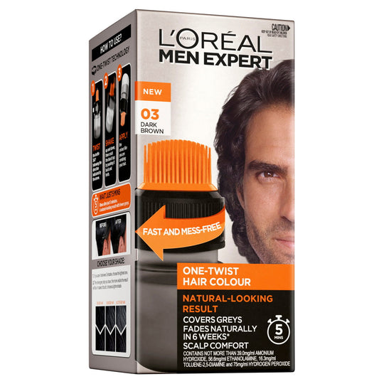 L'Oréal Paris MEN EXPERT One-Twist Hair Colour - 03 Dark Brown