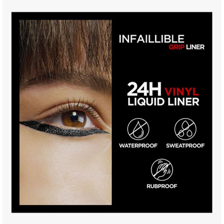 L'Oréal Paris INFAILLIBLE Grip Vinyl Liquid Liner - Black