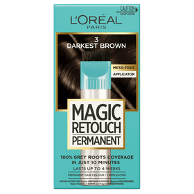 L'Oréal Paris MAGIC RETOUCH Permanent Hair Colour - 3 Darkest Brown