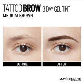 Maybelline Tattoo Brow Gel - Medium Brown