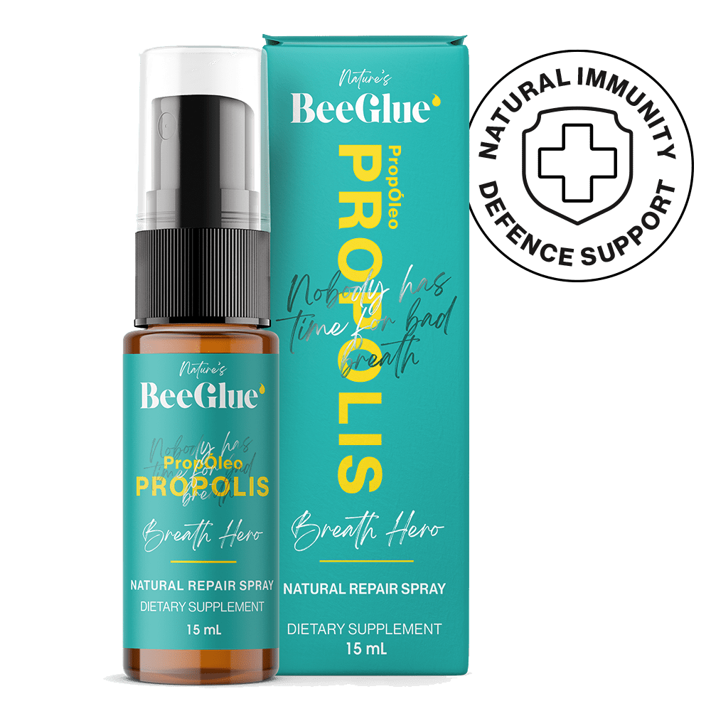 Nature's BeeGlue™ Breath Hero Repair Spray