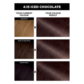 Garnier OLIA Bold Permanent Hair Colour - 4.15 Iced Chocolate