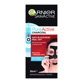 GARNIER SkinActive Pure Active Charcoal Anti-Blackhead Peel-Off