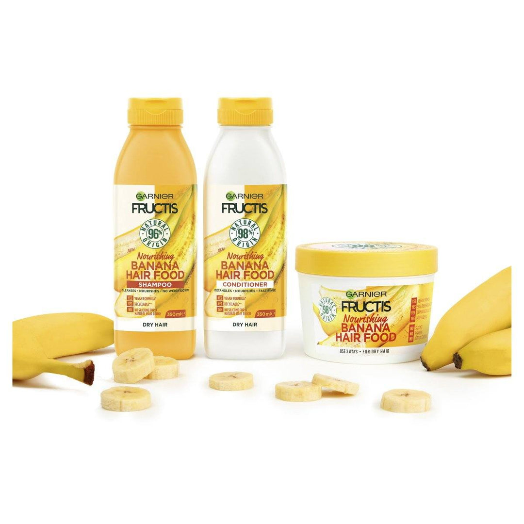 Garnier FRUCTIS Nourishing Banana Hair Food Shampoo 350mL