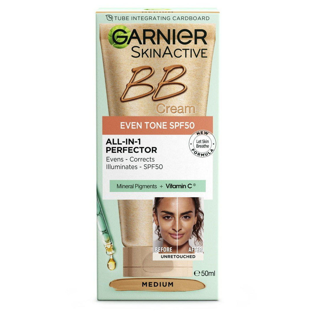 GARNIER SkinActive BB Cream ANTI DARK SPOTS SPF50 All-in-1 Perfecting Care