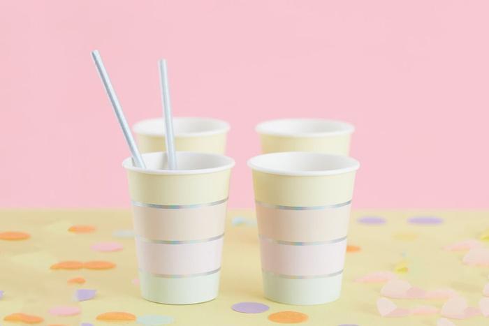 Pastel Party Paper Cups -8pk