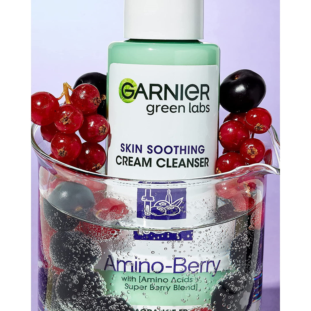 GARNIER Green Labs Amino-Berry Ultra Soothing Cream Cleanser