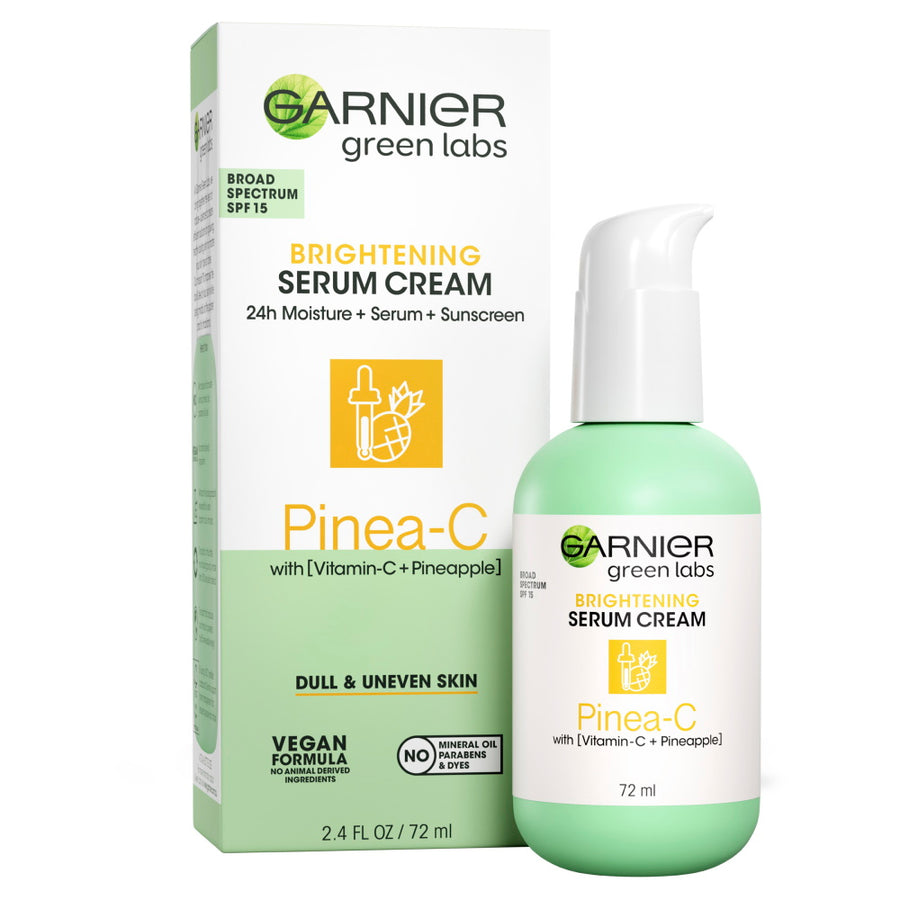 GARNIER Green Labs Pinea-C Brightening Serum Cream 72mL