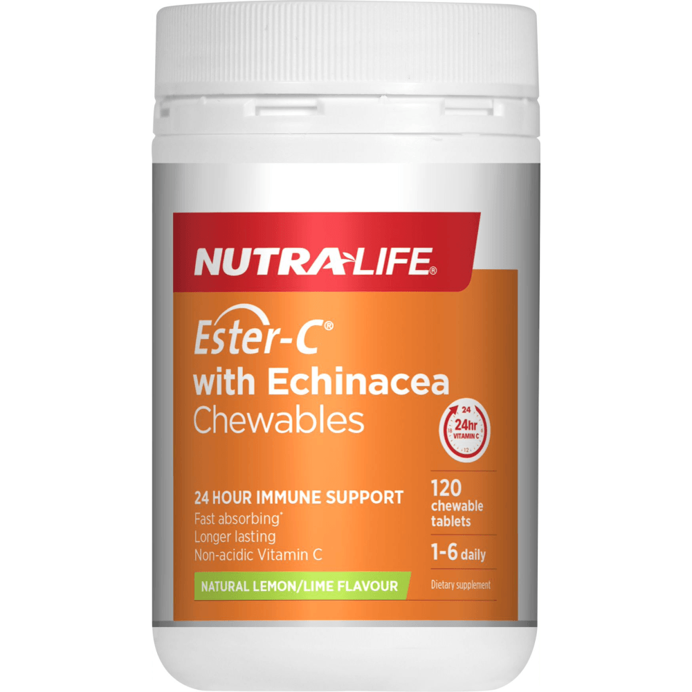 Nutra Life Ester-C with Echinacea Chewable Tablets