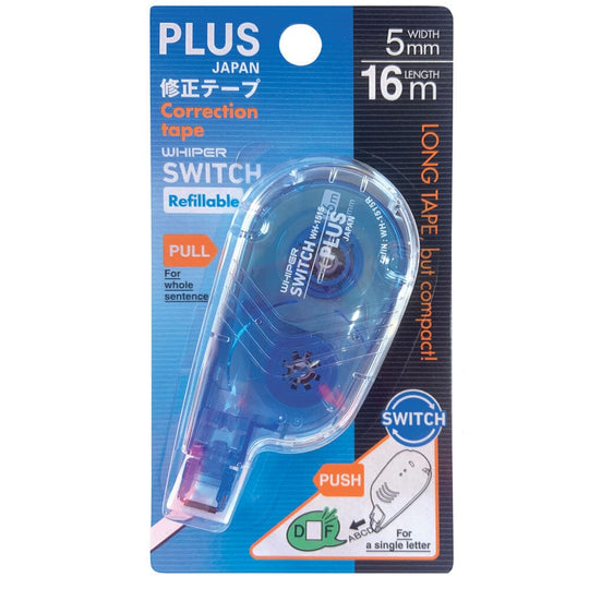 Plus Switch Long Correction Tape 5mm x 16m WH1515