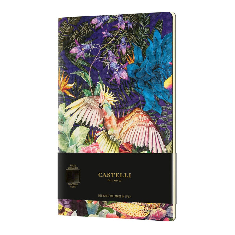 Castelli Quaderno Notebook A5 Eden Cockatiel