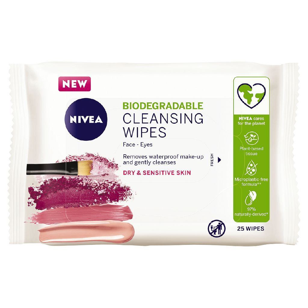 NIVEA Daily Essentials Gentle Cleansing Wipes 25pcs