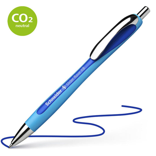 Schneider Ballpoint Pen Slider Rave Extra Broad Blue