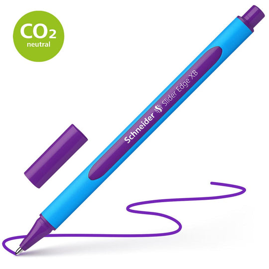 Schneider Ballpoint Pen Slider Edge Extra Broad Violet