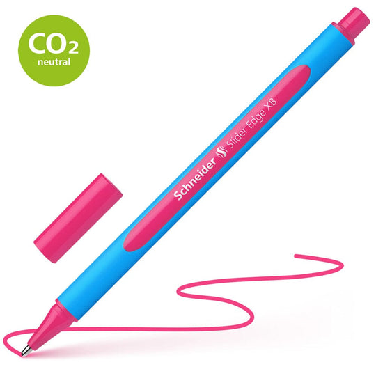 Schneider Ballpoint Pen Slider Edge Extra Broad Pink