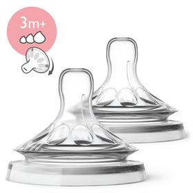 Philips Avent Natural Teat Variable Flow 2pk