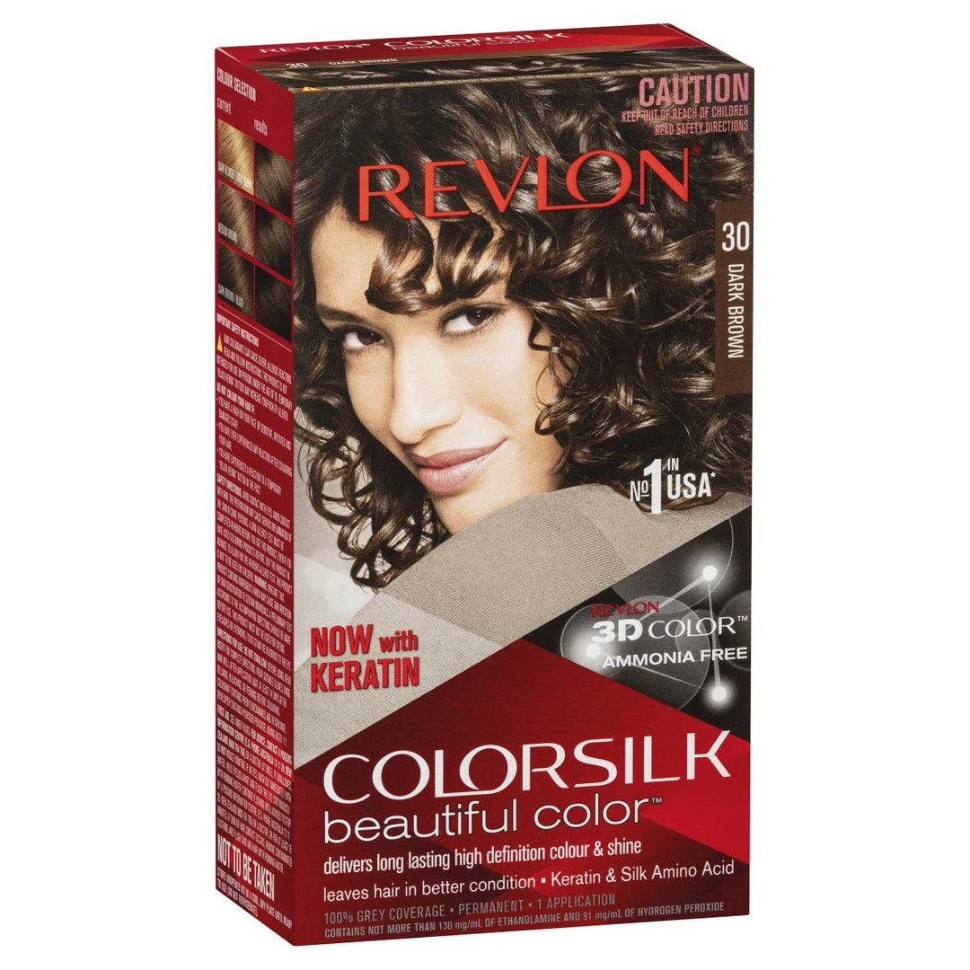 Revlon COLORSILK Beautiful Hair Colour - 30 Dark Brown